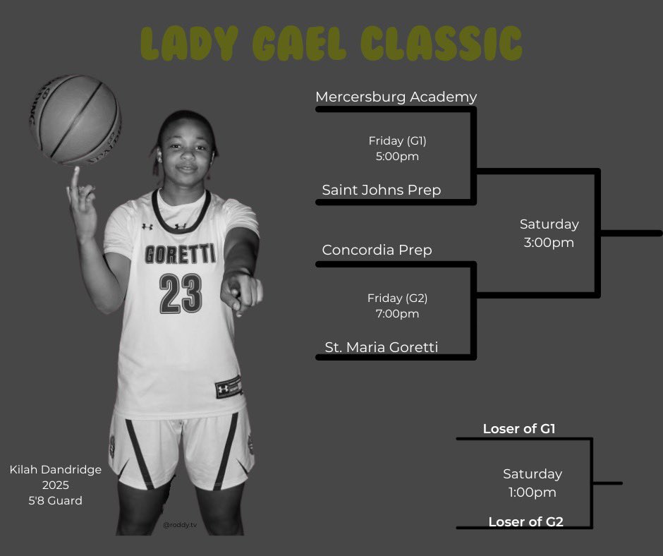Lady Gael Classic this weekend, be there🫵🏾
<a href="/SMG_LadyGaelsBB/">St. Maria Goretti Lady Gaels 🏀</a>