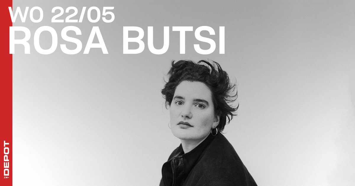 #NIEUW — ROSA BUTSI op WO 22/05 Het debuutalbum 'Fruitful Days' van onze artist in residence Rosa Butsi klinkt tijdloos en zacht. Deze week genomineerd voor de MIA's, binnenkort in Het Depot. → Info & tickets via tinyurl.com/rb-hdp