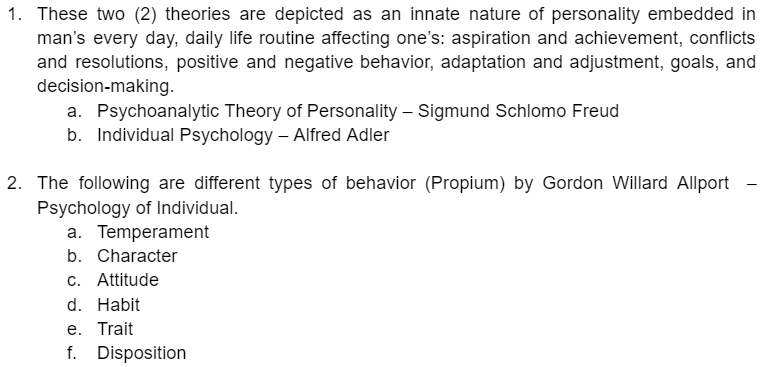client_fran's tweet photo. Lf Commissioner psychology
(Theories of personality) 
- Discuss the following, essay type. Cite resources.
- DEADLINE: December 5
- Reply your rates for this activity
- NO DMS! https://t.co/dQJs2SvKXu