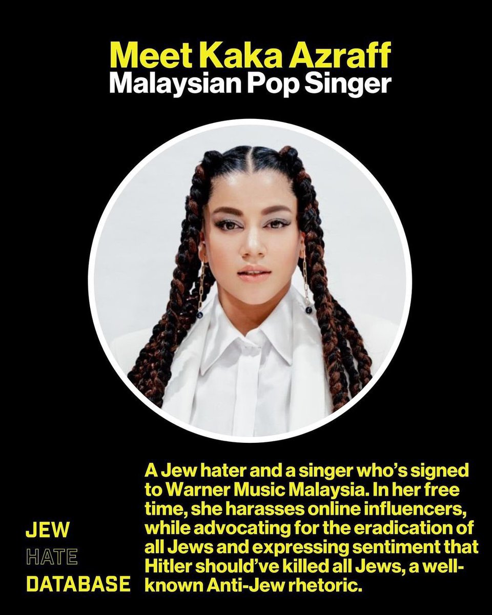 ELMIELMO's tweet photo. Aku baru baca dekat Instagram, Kaka Azraff punya profile semua kena share dekat satu account "Jew Hater" sebab mempertahankan Palestine dalam salah satu instastory orang.

Orang-orang Israel ni kutuk Kaka kaw-kaw. Aku rasa kita dah kena hantar netizen kita untuk lawan balik komen-komen dekat posting tu.