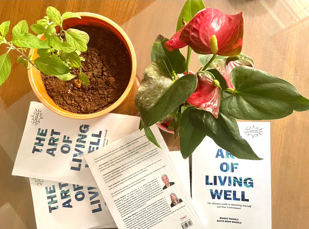 We’re glad that our Founder <a href="/Dilleye/">Bharat Wakhlu</a> &amp; his co-author, Savita’s publication, “The Art of Living Well”is on stands! The book can be ordered (including in bulk) thru d link below. A gr8 New Year Gift! kbipublishers.com/collections/un…
ultimate-guide-to-mastering-yourself-and-your-environment/