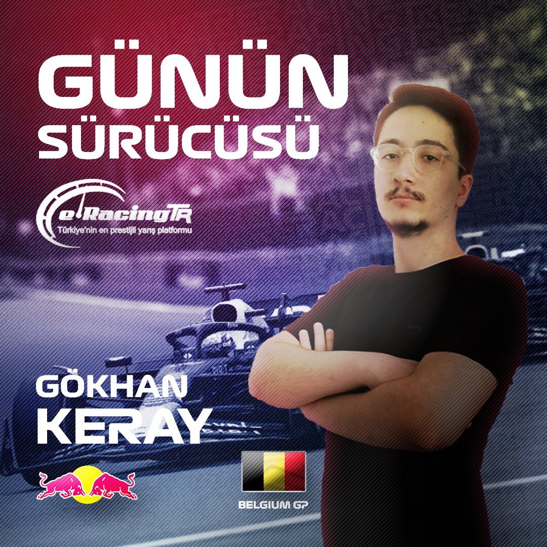 🏅GÜNÜN SÜRÜCÜSÜ🏅

🇧🇪 Belçika GP yarışında izleyiciler tarafından oyların %60’ını alarak ‘Günün Sürücüsü’ seçildi. Tebrikler Gökhan Keray 🎉