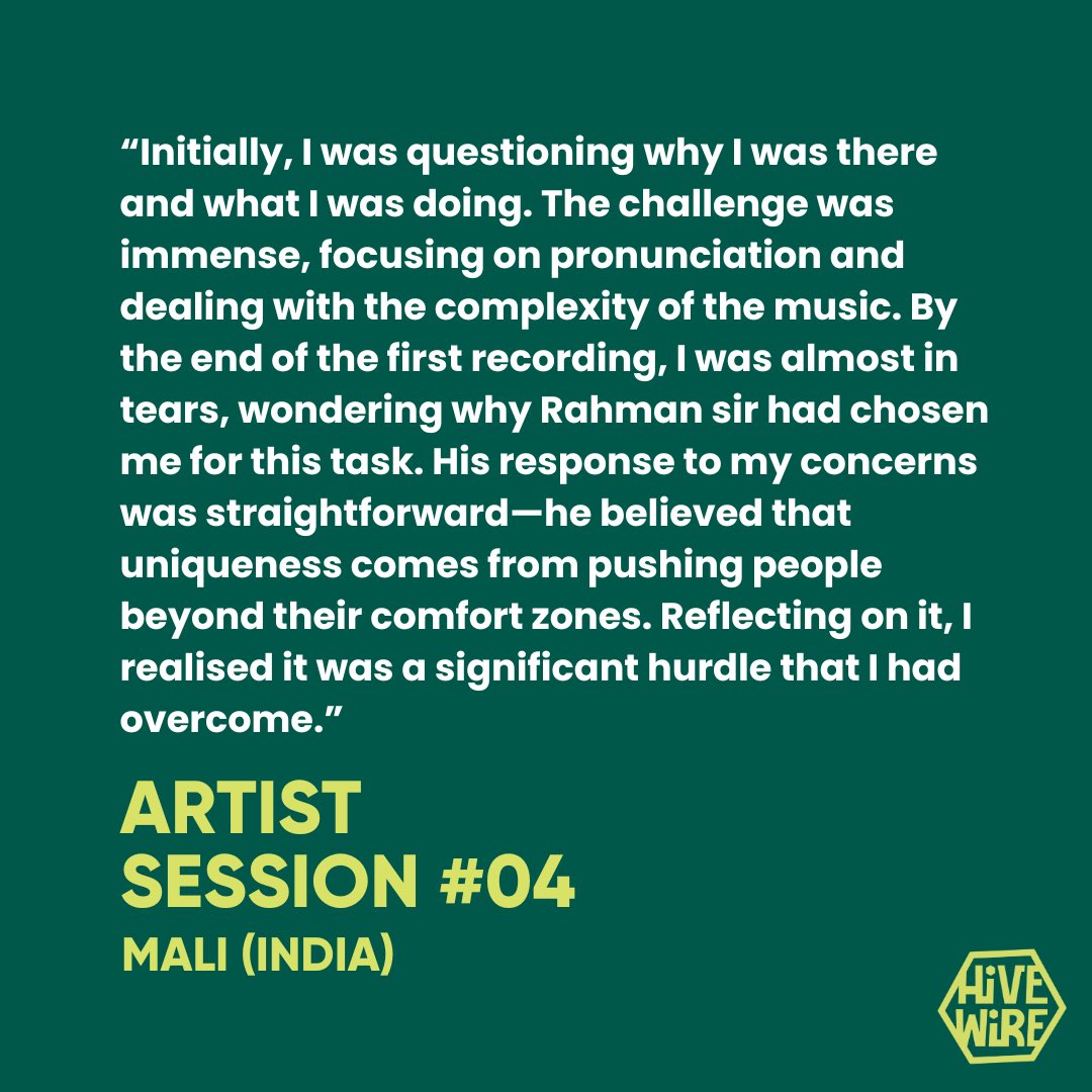 Artist Mali in a candid chat with <a href="/srishtitechts/">Srishti Das</a> discusses the importance of pushing comfort zones, learning from failures, and the evolving landscape of the indie music scene, emphasizing the joy found in the industry's growth and diversity.

Read: hivewire.club
