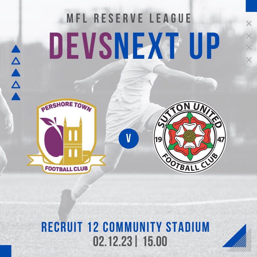 DEVELOPMENT | Tomorrow afternoon it’s <a href="/osman_moore/">Lewis Osman-Moore</a>’s first home fixture with the Development Squad as they take on <a href="/SuttonUtdFC/">Sutton United FC (Birmingham)</a> reserves in the Midland Football League.