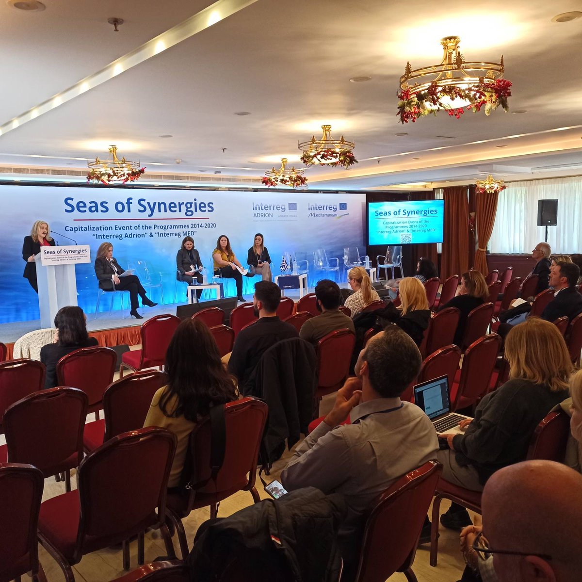 Interreg IPA ADRION (@interregadrion) on Twitter photo 🌊 Currently underway: "Seas of Synergies" capitalization event for Interreg #ADRION & <a href="/InterregEuroMED/">Interreg Euro-MED Programme</a> organized by <a href="/etc_interreg/">MA of ETC Programmes</a> as National Contact Point.
We're immersed in the achievements of the 2⃣ programmes and projects' outcomes.
Join 👉 bit.ly/3QUhMnS 🌊 Currently underway: "Seas of Synergies" capitalization event for Interreg #ADRION & <a href="/InterregEuroMED/">Interreg Euro-MED Programme</a> organized by <a href="/etc_interreg/">MA of ETC Programmes</a> as National Contact Point.
We're immersed in the achievements of the 2⃣ programmes and projects' outcomes.
Join 👉 bit.ly/3QUhMnS