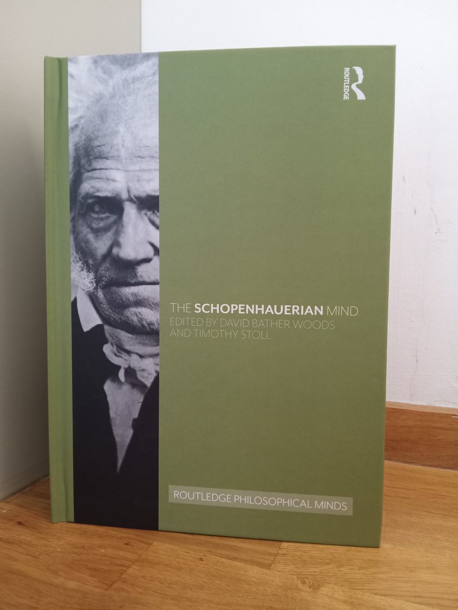 miles_leeson's tweet photo. A great book in the post today from @Routledge_Phil! Congratulations to @dbatherwoods and #TimStoll; proud to have a chapter on @IrisMurdoch and Schopenhauer in there. https://t.co/Q6BgrqOX1n