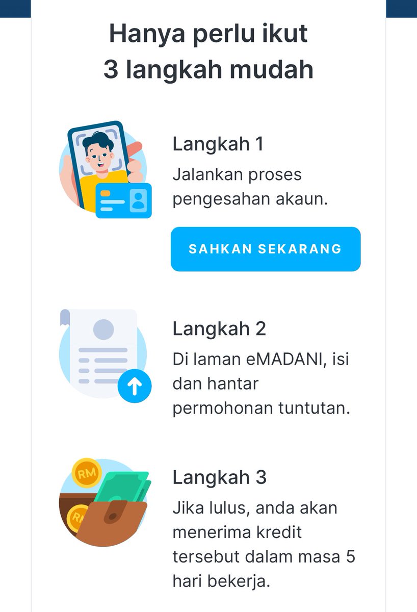 XavierNaxa's tweet photo. Tatacara tebus RM100 bawah program eMADANI 

eMADANI merupakan inisiatif daripada kerajaan untuk penerima yang layak dengan pendapatan tahunan di bawah RM100,000. 

Berikut tatacara penebusan yang akan bermula 4 Disember ini:
Dari kiri, Setel, Shopee, MAE dan Touch 'n Go eWallet. https://t.co/xF6UnQ1DZu