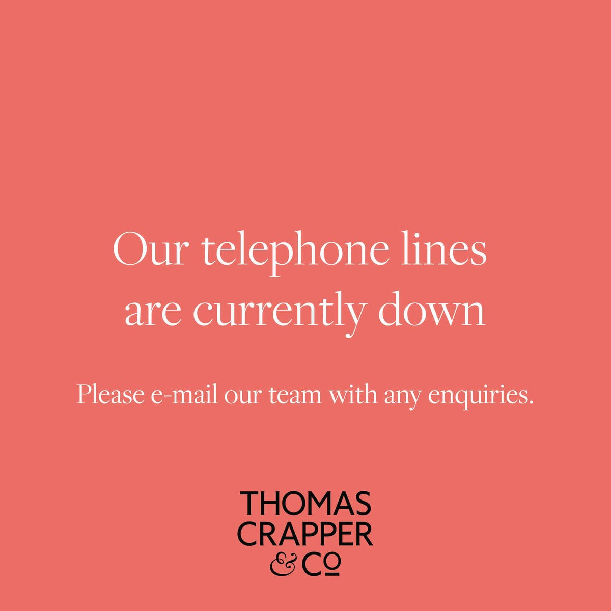 Thomas Crapper & Co tweet media