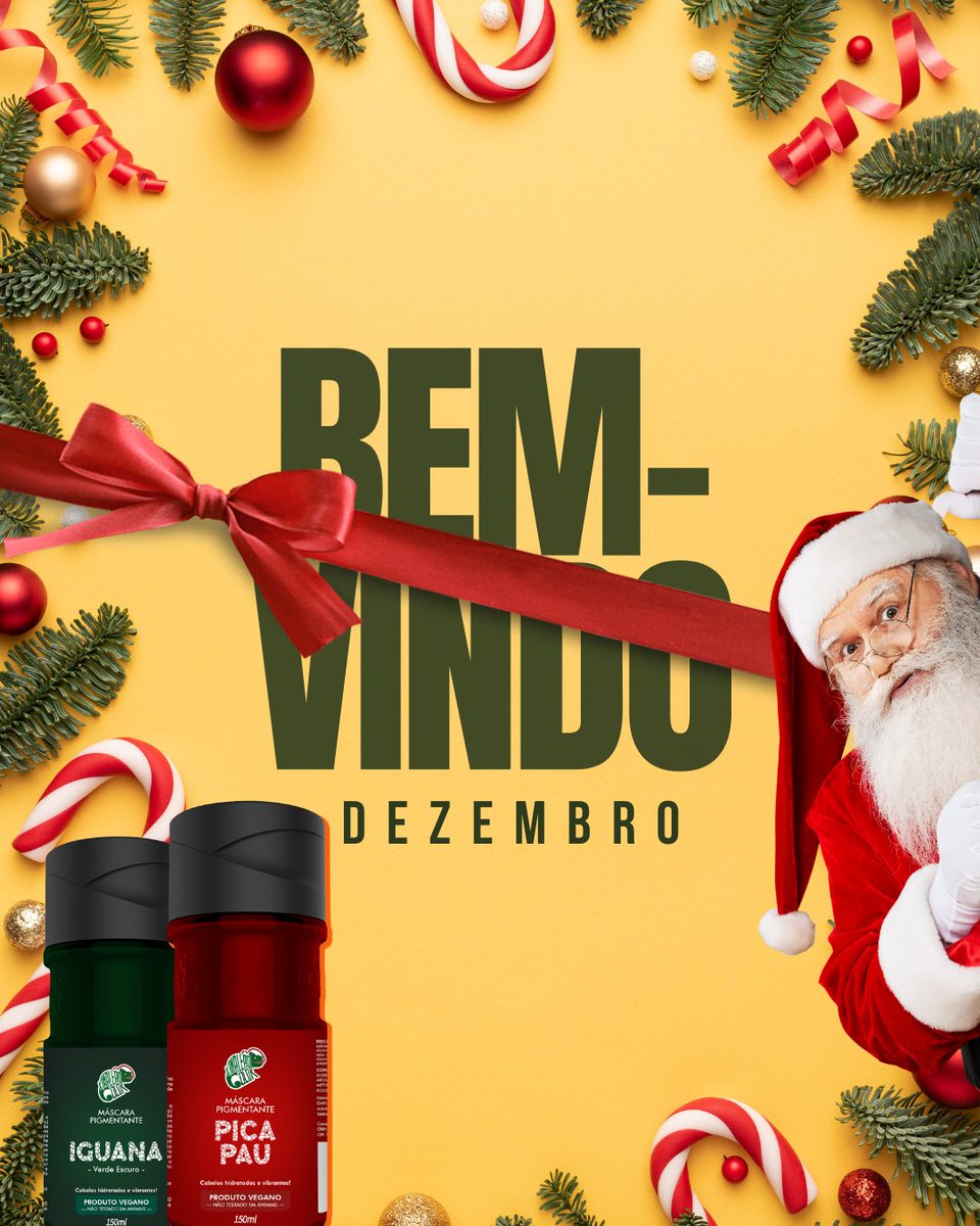 Bem-vindo dezembro, com suas cores e encantos,
Que esse mês seja repleto de felicidade,
Que possamos celebrar com amor e gratidão,
E que o próximo ano seja ainda melhor. 🎄♥️💚🌲🎅🏼

#kc #kamaleaocolor #dezembro #hair #cabelos
