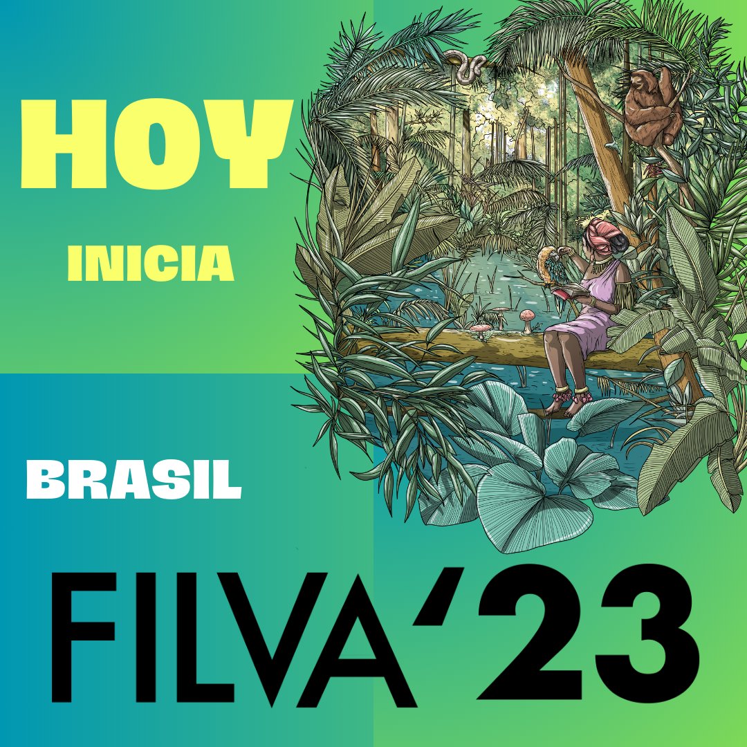 Brasil es el país invitado de la 7ª Feria Internacional del Libro de Valparaíso @filva_cl que tiene como invitada especial a la literatura y lengua brasileña con la intención de fomentar la lectura y el regalar libros en navidad.