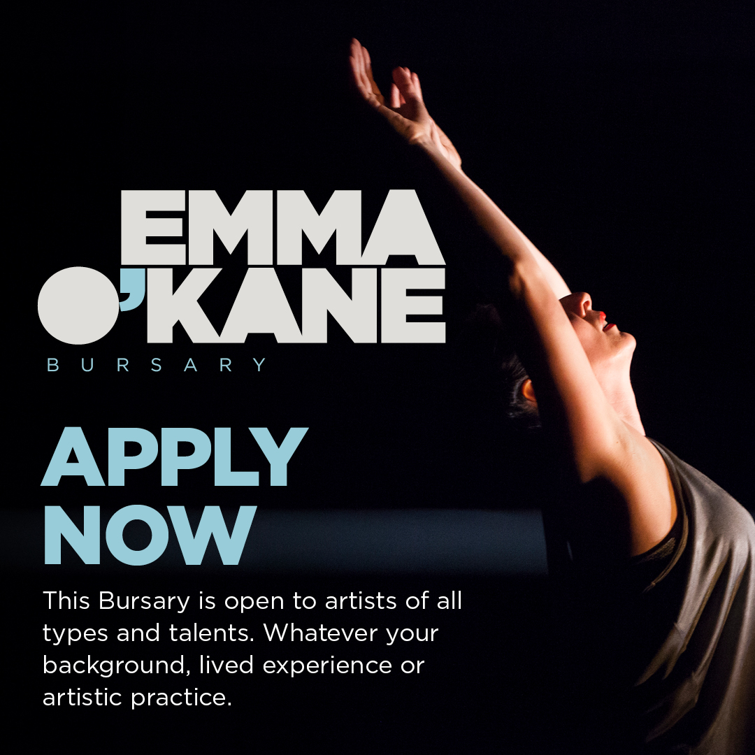 Is the 2024 EMMA O'KANE BURSARY in your name! If you are an independent artist who wants to explore dance or a physical language in your work then this opportunity could be for you! Find out more and apply at: emmaokanebursary.ie/applynow Closing date Jan 8 2024.