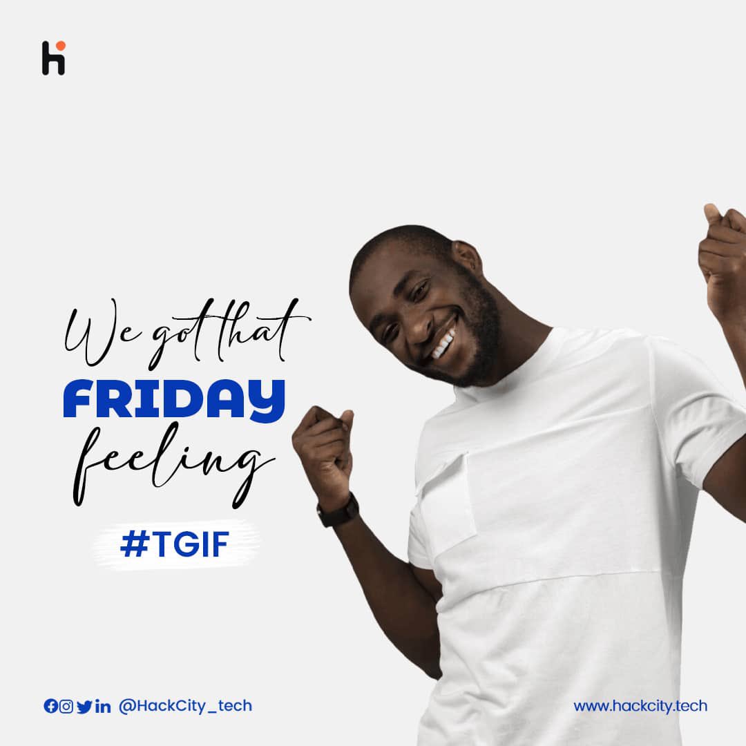 HackaBlock's tweet photo. Positive, playful, and ready for the weekend.
#TGIF #FridayVibes #HackCity #HackCityTech https://t.co/SBhh5lm7gB