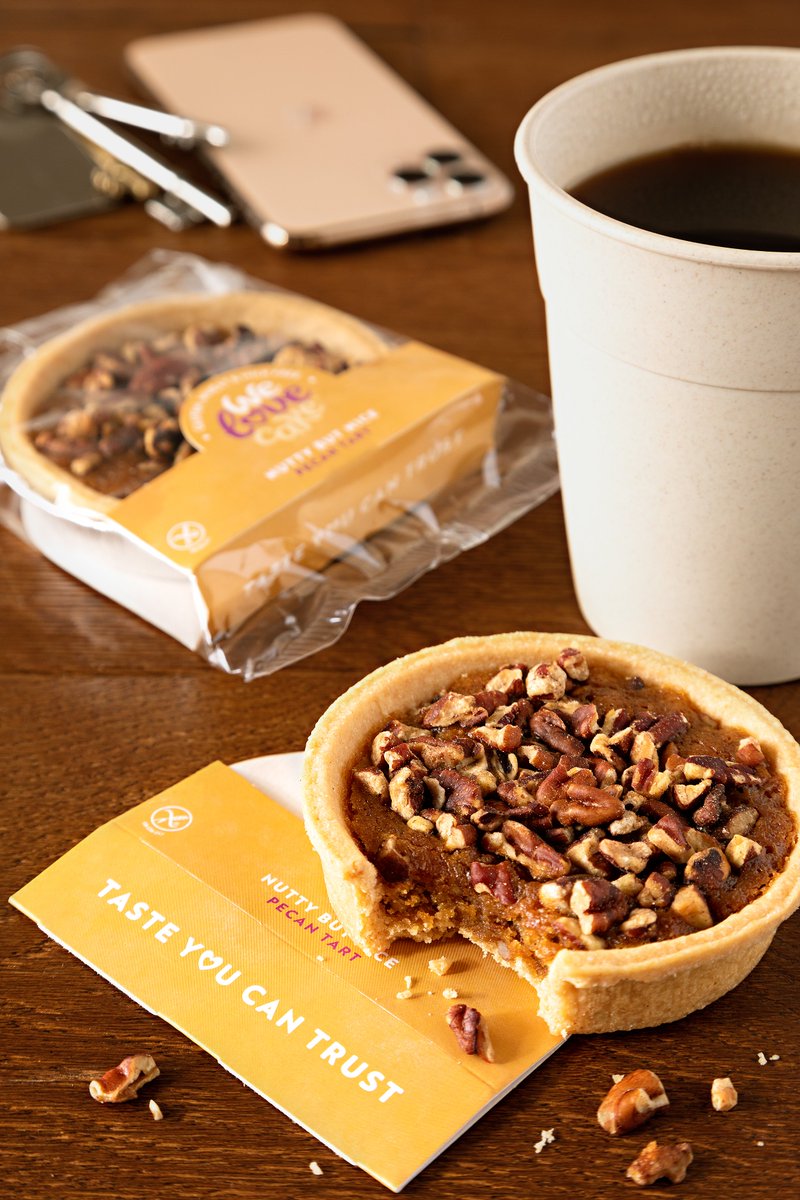 welovecakeuk's tweet photo. Pe-can you believe this tart is gluten, wheat and milk free and still delicious? Smooth filling with a hearty topping of chopped pecans all wrapped up in a crisp pastry shell. Pecan't wait? Get your hands on these via @CentralFoods 🍽️ #catering #foodservice #glutenfree #milkfree https://t.co/yM377t0nHH