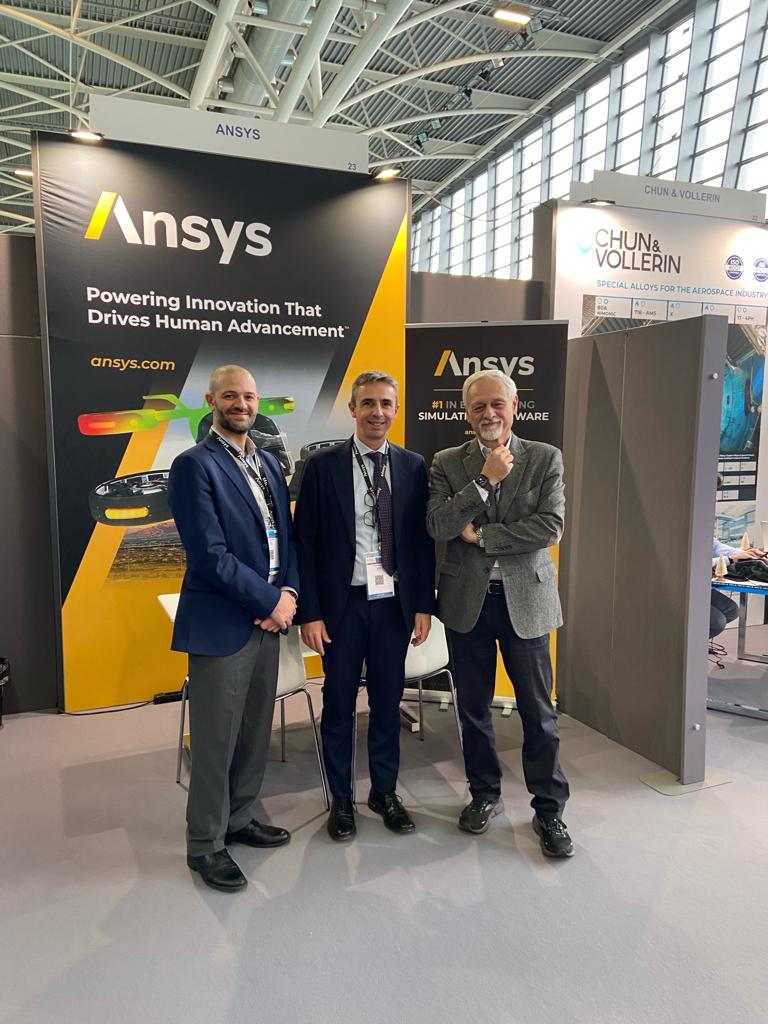 The @ADM_Torino has come to an end. A three-day event where we were protagonists alongside @ANSYS We are thrilled to be Ansys' channel partner in the Aerospace and Defense sector. Our collaboration allows us to offer high-quality and innovative #solutions. #aerospace #defense