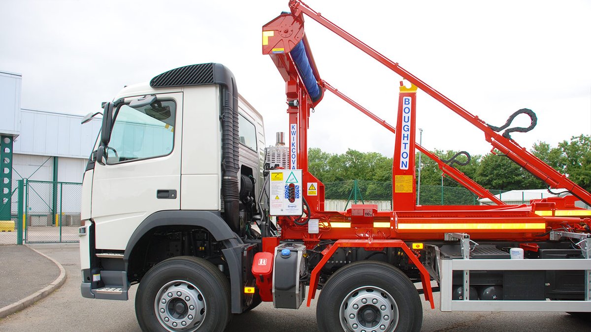 BoughtonLimited's tweet photo. 🎉 Cheers to a year of milestones! 🚛 Celebrating 10 Years of Excellence with our PR18 Skiploader and over 50 years of the iconic Boughton Hookloader! 🌟 

Our Kwikcova auto-sheeting system, an industry best practice, continues to shine. 🚀 Here's to innovation and legacy! 🥂🎊 https://t.co/VoxOUhqrg1