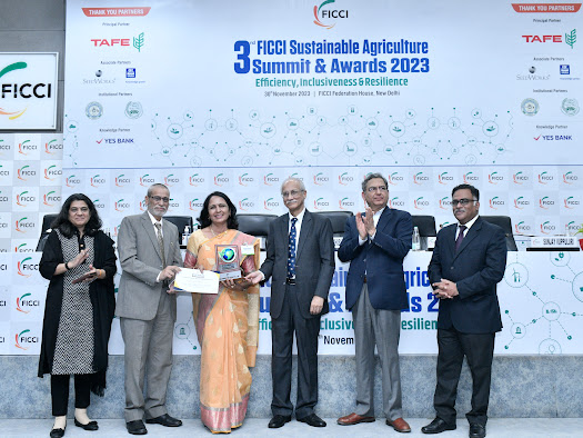 It's an honor to receive the prestigious FICCI  Sustainable Agriculture award consecutively 3rd time in a row. Yes, It's a Hattrick!!! Rivulis Irrigation has been  award for Sustainable Farmer Income Enhancement Program
#sustainableagriculture #socialtransformation #RivulisIndia