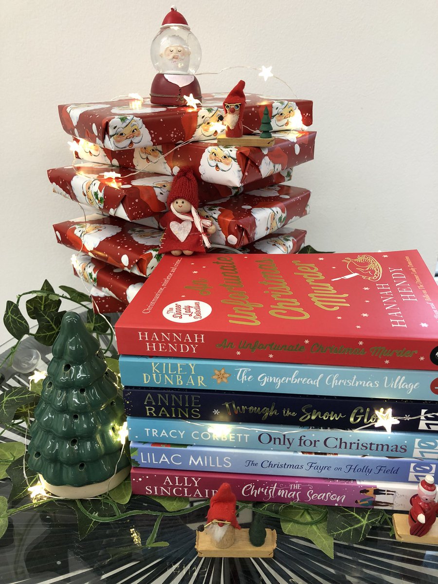 Looking for some 🎄Christmas 🎄reading can I suggest 
one of these festive reads from 
<a href="/canelo_co/">Canelo</a> <a href="/HeraBooks/">Hera Books</a> 
#ChristmasBooks
#Festivereading