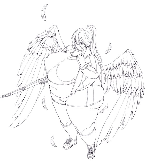 先生:でかいね…ハスミ…………
  ……………………羽がね…………? 