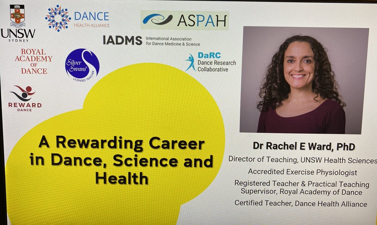 Such an enjoyable morning speaking with the students at Academy of Music and Performing Arts. Always a pleasure to share knowledge about the health benefits of dance and hopefully inspire future dance teachers, practitioners and researchers. <a href="/UNSWMedicine/">UNSW Medicine & Health</a> lnkd.in/g3pfcza8