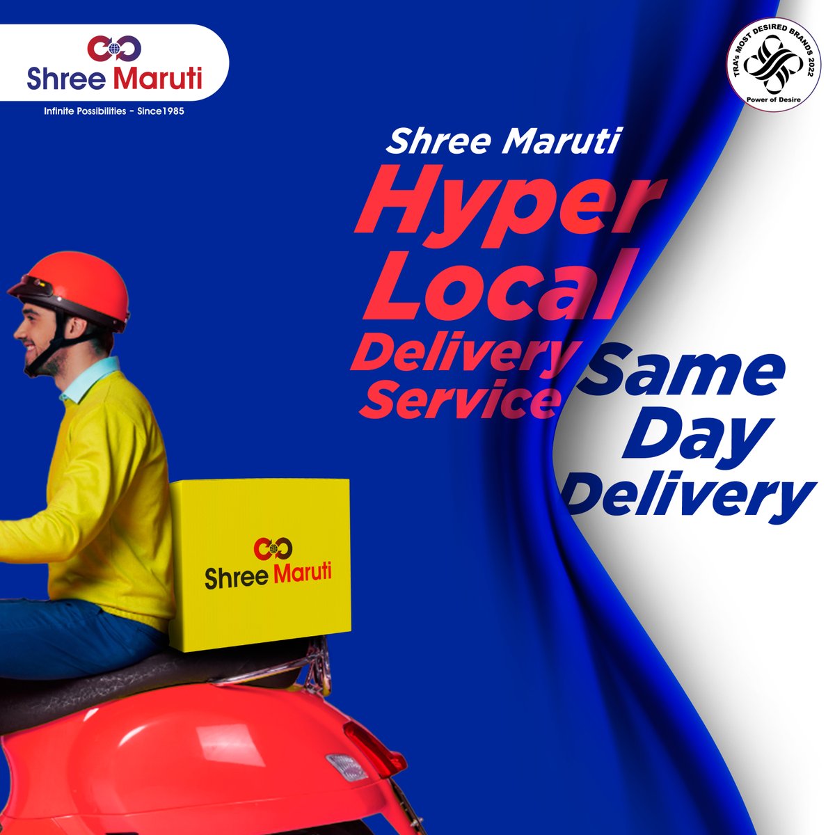 ShreeMaruti_Ind's tweet photo. Unveil the opportunities to grow your business with the same-day delivery of Shree Maruti Hyperlocal Delivery Service. #ShreeMaruti #India #maruti #ShreeMarutiLogistics #quickdelivery #parceldeliveryservice #HyperlocalHeroes #indianexpressdelivery #ShreeMarutiCourier https://t.co/R23q59juBA