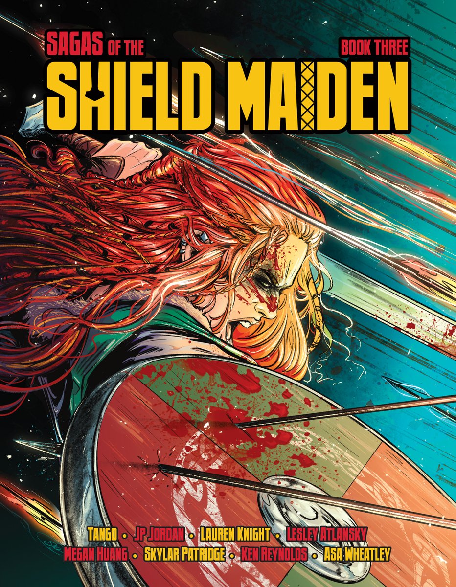 Finally, the Sagas of the Shield Maiden Book Three kickstarter has been entirely fulfilled.

A massive thank you to all my backers and contributors, I literally couldn't have made this book without you.

Missed the campaign? You can grab Book Three here: asawheatley.bigcartel.com