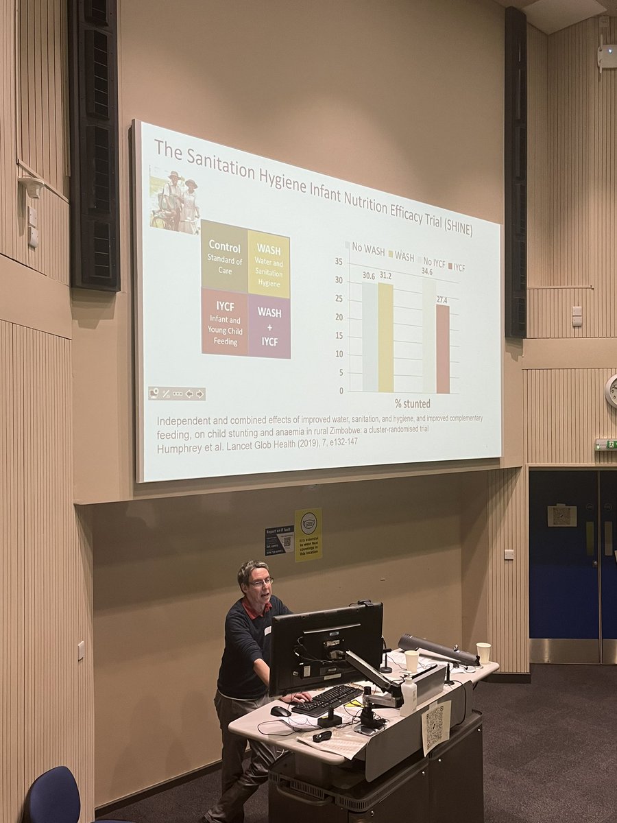 Joe Piper on results of SHINE trial in Zimbabwe - born free from HIV, but with cognitive and growth impairment - Q how can we intervene to improve this?