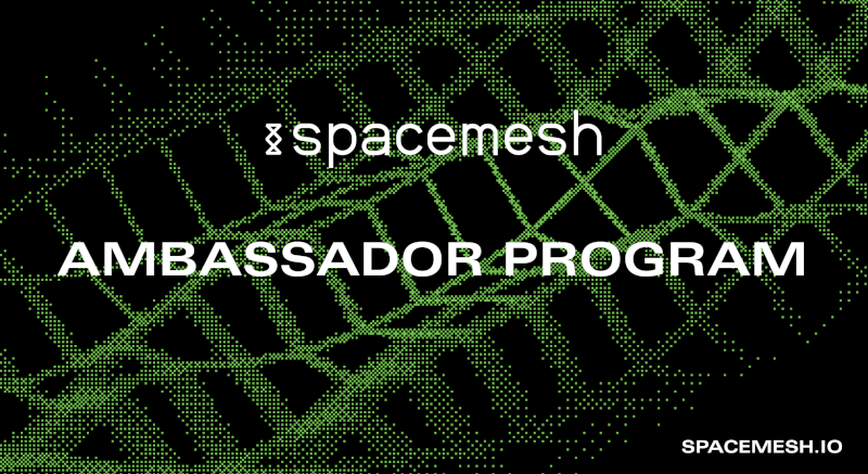 teamspacemesh's tweet photo. Dear Spacemesh community,
We're excited to announce that Ambassador recruitment is underway! ๐๐
๐ If you've already been an active member of our or other communities, or you have some mad skills to share, fill in our application form.
๐ If you're just getting started, we have interactive light quests for you to complete on Zealy. Using this method, anyone can learn more about the Spacemesh project and earn rewards.
Full details about how the selection process works, and how you can earn rewards by participating, are available on our website: https://t.co/tX9CE1qI7e
And if you have any questions about the Ambassador Program, come chat with us: https://t.co/t12r8rsiXX