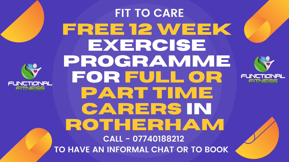 In partnership with <a href="/RMBC/">Rocky Mtn. Beer Club</a> we have a FREE 12 Week exercise programme running for full or part time carers in Rotherham. If you are interested or know someone who might be please get in touch for a chat or to book. Details on the flyer below 👇