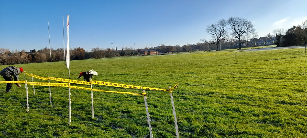 All set up for yr 5 and 6 cross country this afternoon. Sun is out but it is cold! @WalkwoodSchool @Birchensale @BedesPE Astwood Bank Primary @OneWoodfield @IpsleySchool @Churchhillms