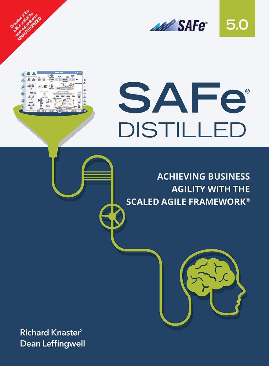computerbookshp's tweet image. SAFe 5.0 Distilled by Dean Leffingwiell & @RichardKnaster (Authors) @pearson (Publisher) Buy from Computer bookshop using this link: tinyurl.com/mtsz295 #enterprisearchitecture #softwareengineering #softwaredevelopment #productmanagement #agile #business #management #books
