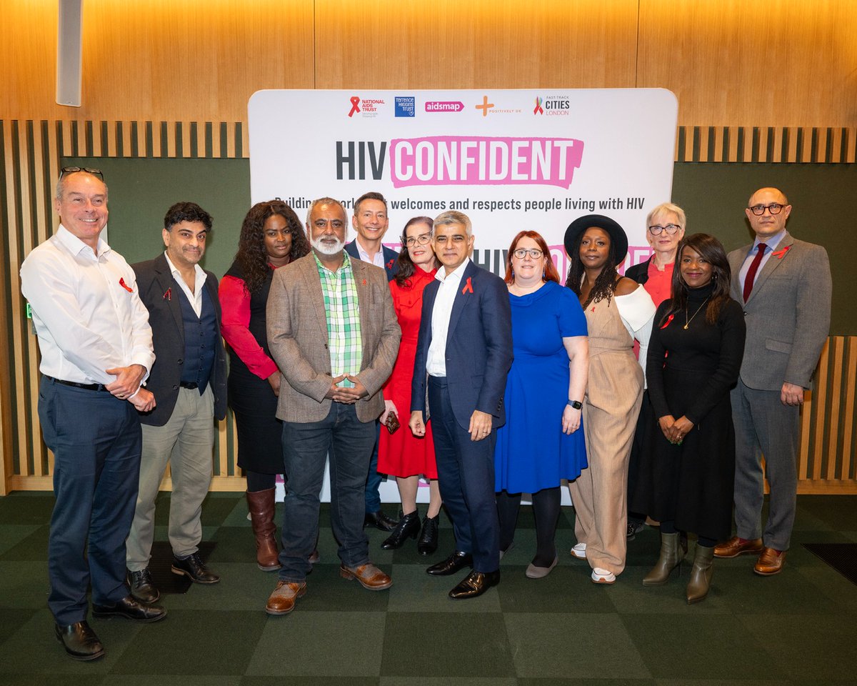 MayorofLondon's tweet photo. We’ve come a long way in addressing the taboos surrounding HIV and AIDS, but Londoners still experience unacceptable stigma. This week, I signed City Hall up as a founding member of Fast-Track Cities, London’s new HIV Confident Charter to tackle discrimination in the workplace. https://t.co/cowL94h3sy