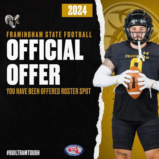 After a great conversation with @alex_ruppert14 I would like to announce I have received my 4th official offer to @fsuramsfootball blessed to receive this opportunity!!
