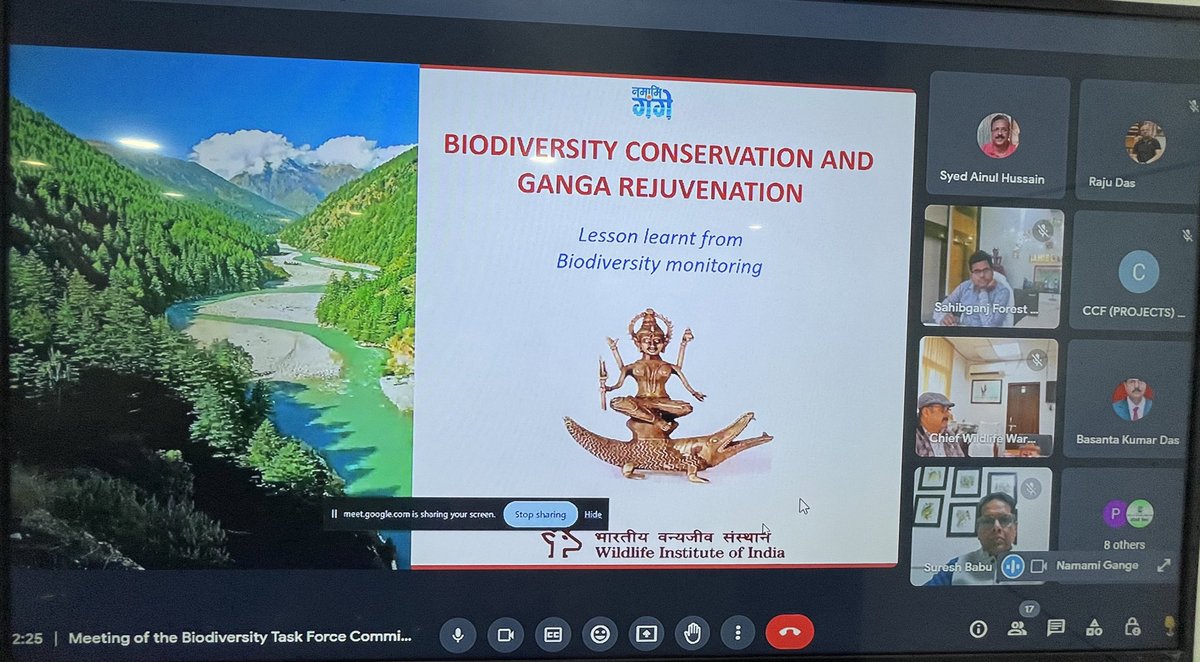 During the presentation representatives from these organizations shared their various respective challenges, initiatives and achievements ranging from dolphin conservation to gharial, turtle, otter and fish conservation. #CollaborativeEfforts #BiodiversityProtection #SaveEarth