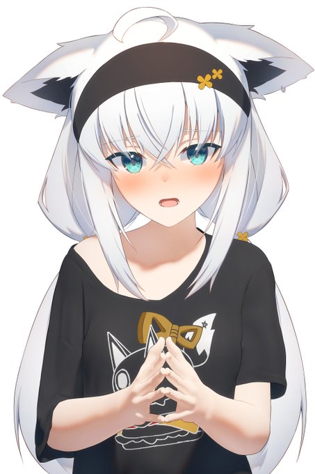 おねだりフブキ。  #絵フブキ