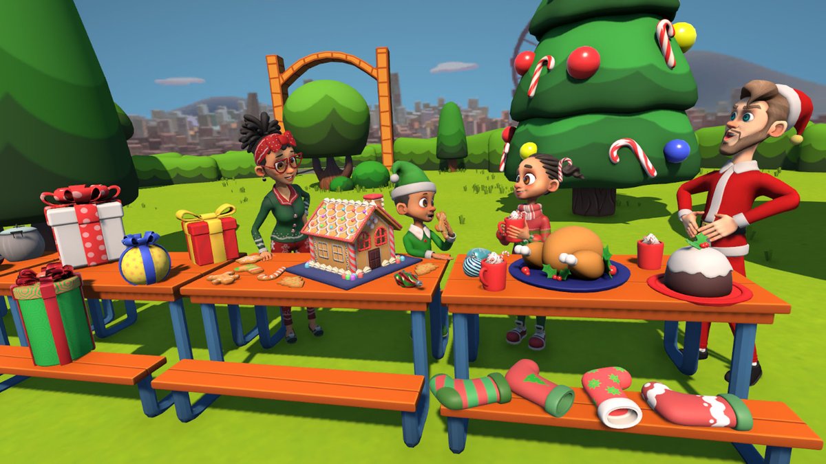 We are so excited to share that Christmas assets are coming to Animotive soon!🎄🎅 #Animotive #3DAnimation #VRAnimation