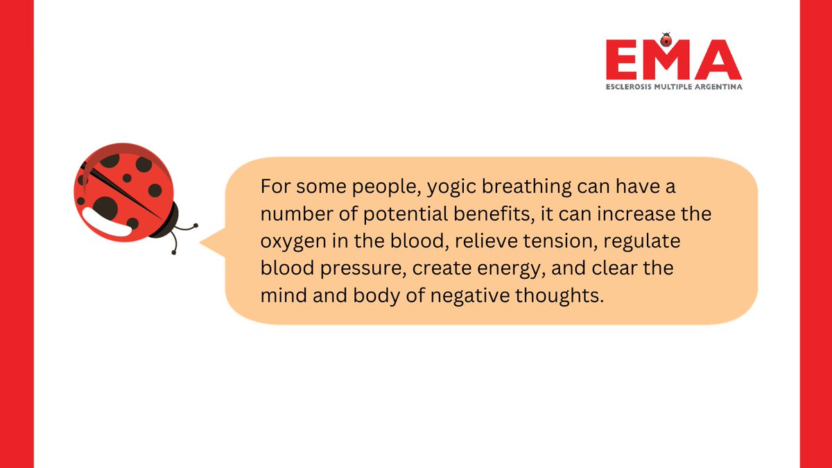MSIntFederation's tweet photo. 🌬️ Focus your mind with simple breathing. For some, yogic breath can boost oxygen, relieve tension, and clears negative thoughts. Dive into 'MS: Yoga and Meditation' by @EMA_Argentina_ to learn more. Read it in English & Spanish. 👉 https://t.co/MtcyqHqLwM
#MSWellness https://t.co/n28dIK8Mqd