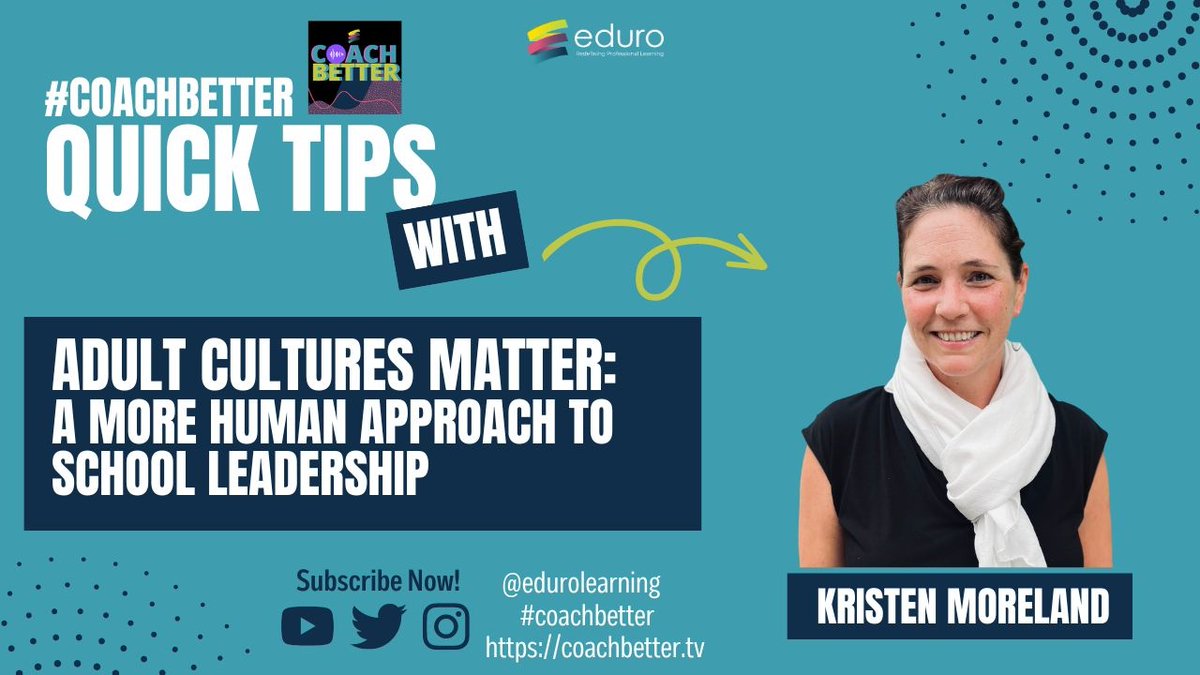 Do you ever think about the ways that coaches play a significant role in shaping the culture of the school and even a district?

The adult cultures of a school matter more than we realize. And here’s how you can help.

coachbetter.tv/adult-cultures/

#coachbetter #educoach