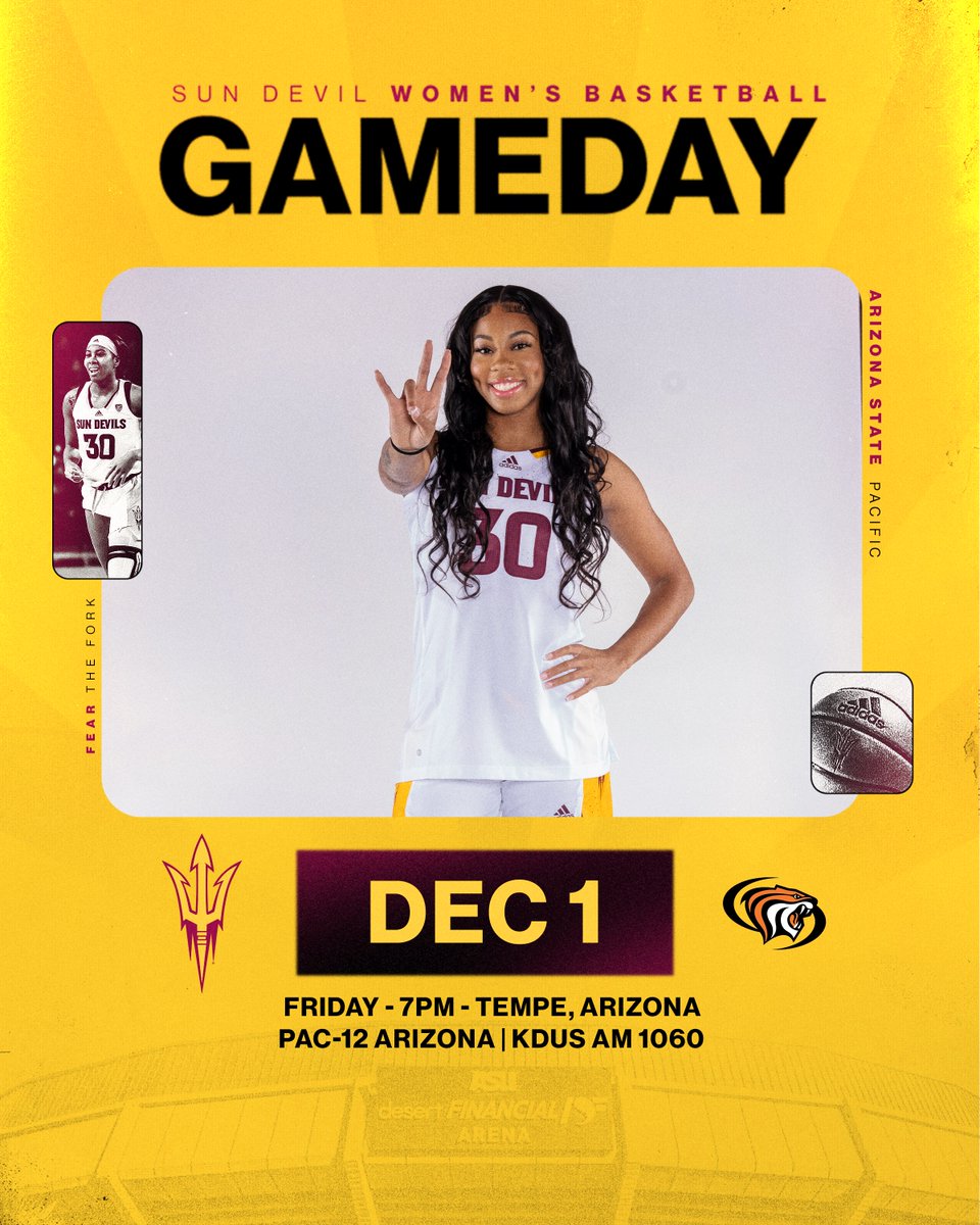 Opening night of the Briann January Classic 🔱 🔗 linktr.ee/sundevilwbb #ForksUp /// #O2V