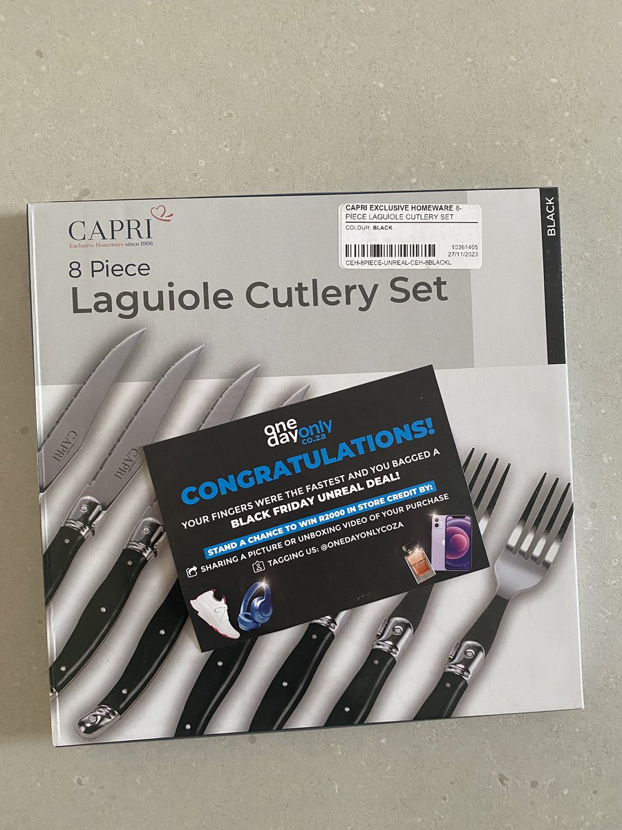 ShayleneMahabir's tweet photo. @OneDayOnlycoza Yes managed to grab an Unreal Deal everyday 😁 https://t.co/mrptfkLgrs