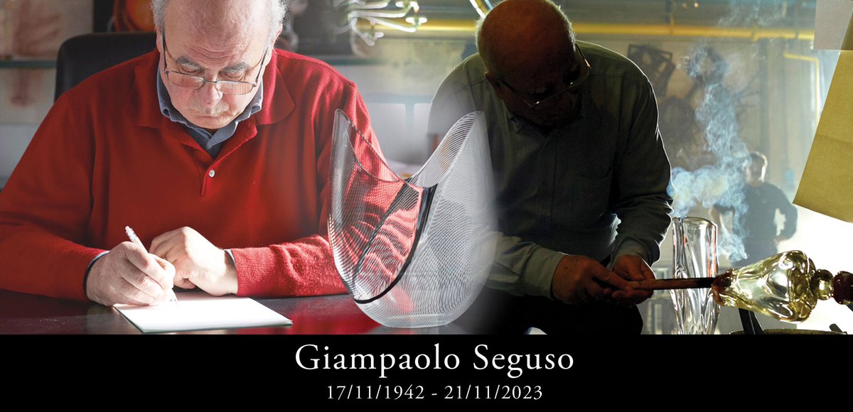 With the passing of Giampaolo Seguso, Venice loses another grand maestro. He was a brilliant glass artist, poet & patriarch of the Seguso family on Murano. For Dream of Venice he wrote a powerfully elegant poem, which actually came to him in a dream. We will miss you, Giampaolo