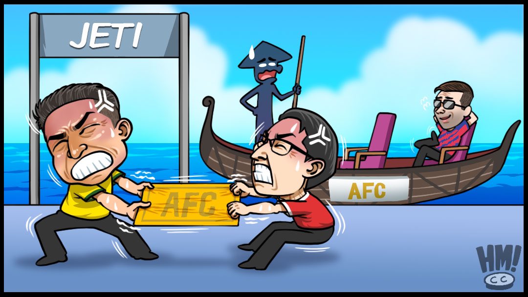 HarimauMalayaHM's tweet image. “Lawan dulu, aku tunggu.”- JDT

#kdafc #sfc #jdt #AFC #DemiMalaysia #HarimauMalaya #CakarRimau