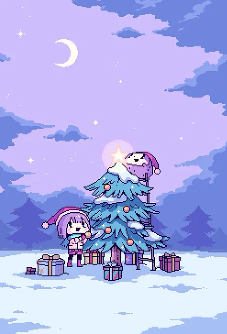 そろそろ#pixelart #ドット絵 