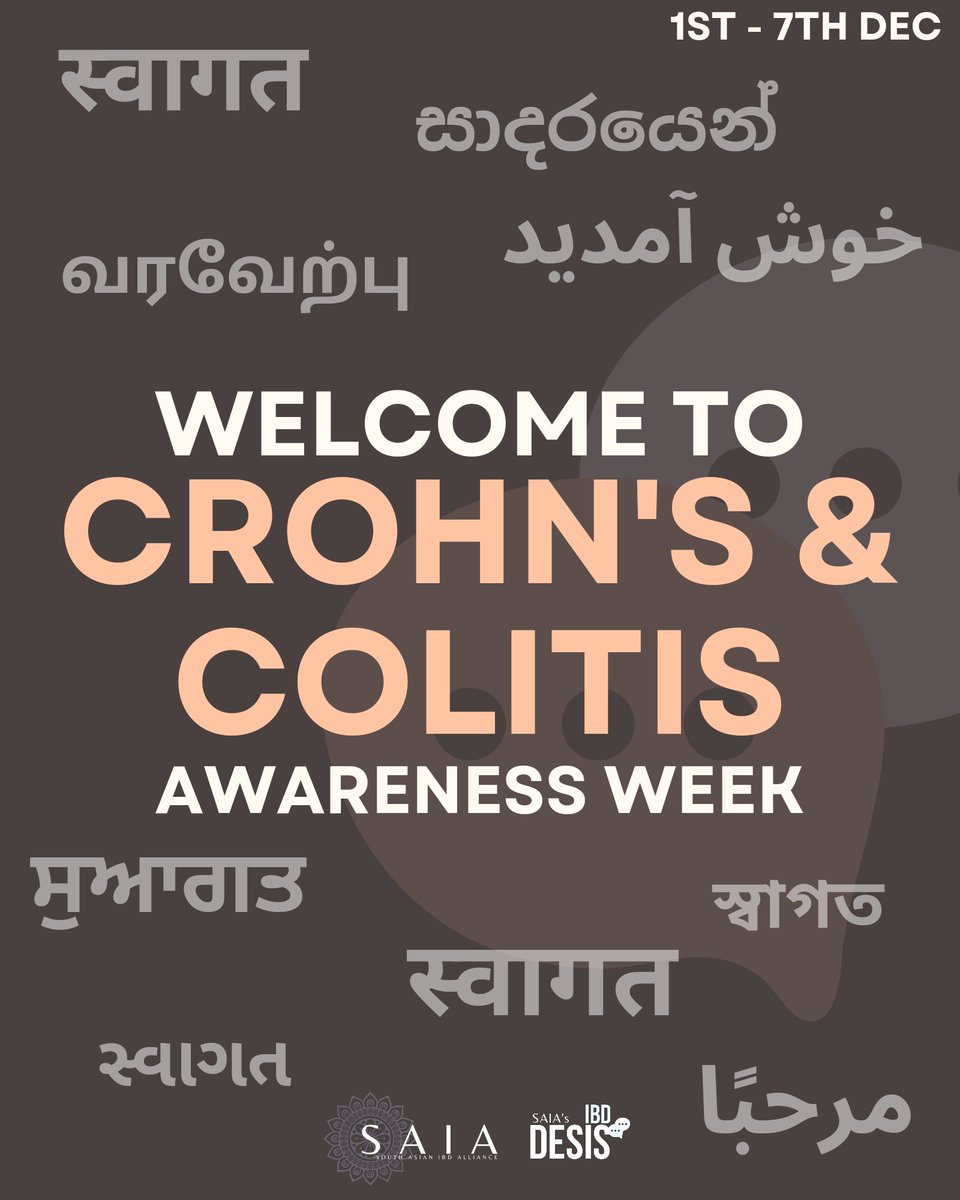 Join the conversation & raise #awareness during Crohn's & Colitis Awareness Week (Dec 1-7)! Let's break the silence, share stories, & support those battling #IBD. Together, we can make a difference! 💜 #IBDawareness #CCAwarenessWeek #StrongerTogether