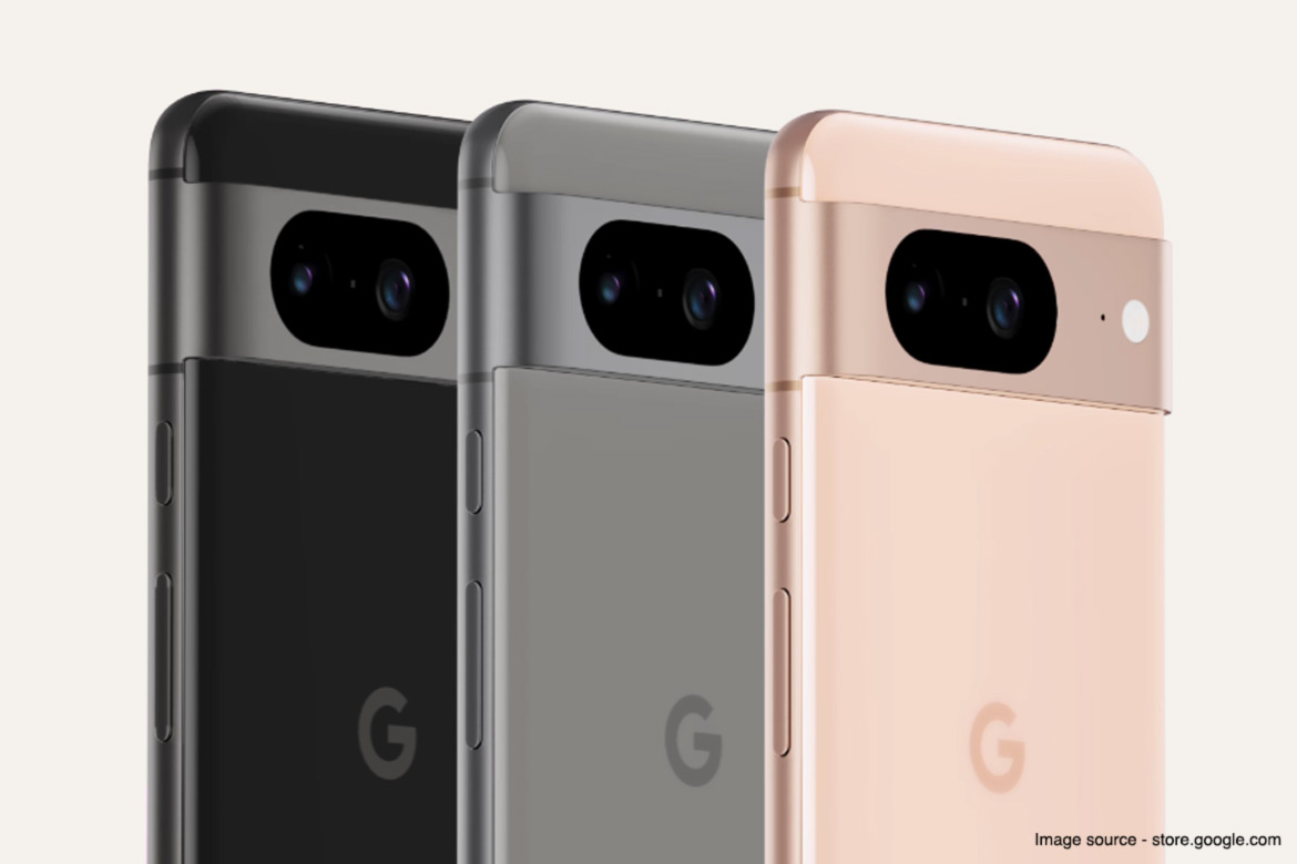 TechmobiIndia's tweet photo. Google’s AI Supremacy: 5 Amazing AI-Powered Features in the Google Pixel 8 &amp; 8 Pro

Google, a subsidiary of Alphabet, has recently unveiled its latest line of smartphones, the Pixel 8.
#google #googlepixel8 #mobile #smartphones #latest #artificialintelligence #TECHMOBI #newphone https://t.co/AkiYgCvsFb
