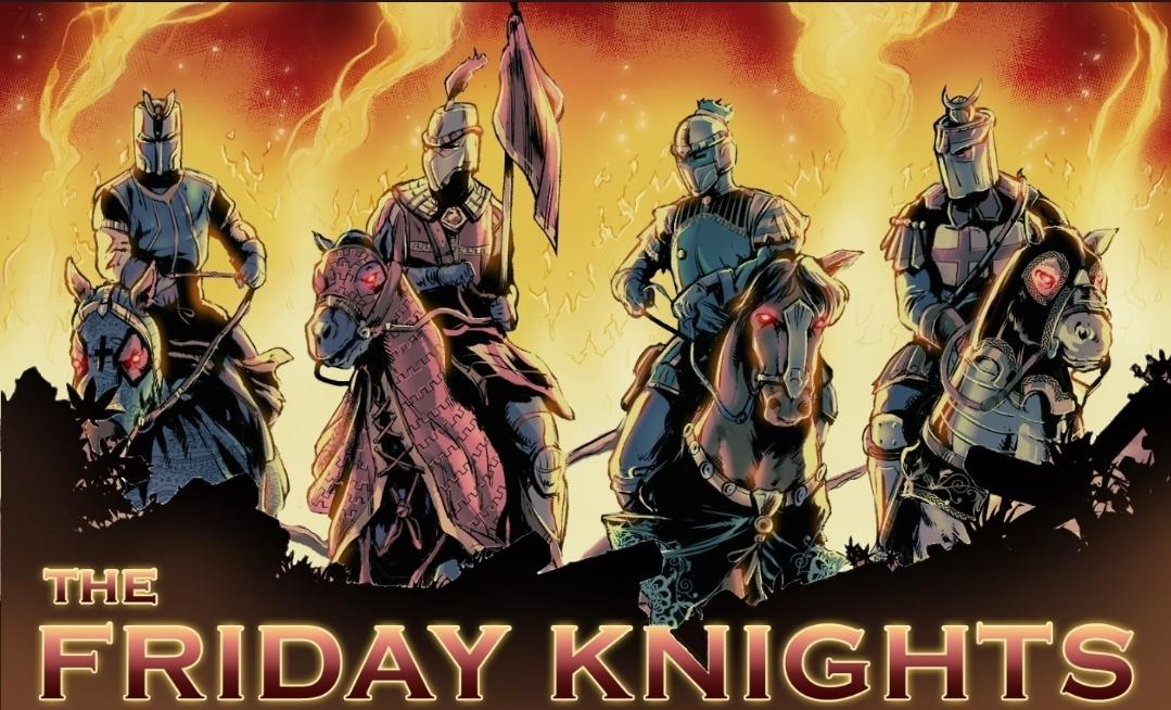 🔥 The Friday Knights LIVE 9pm EST 🔥 @Jason_Sandberg @krisfaction Deforestation to reduce carbon, middle-class shoplifting and the end of direct sales comics market with guest @LukeStoneStudio 🔥 Join us! 9pm EST 🔥 youtube.com/live/HnUnimjaZ…