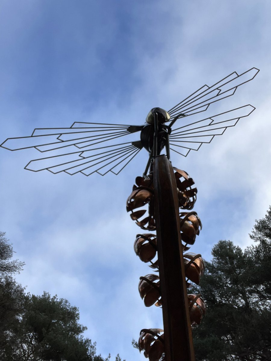 Just landed at The Blue Pool Furzebrook Estate 
A stunning sculpture by local artist Ted Edley - The Dorset Copperfish 
A true representation of The Furzebrook Estate capturing one of our most dramatic species with an Art Deco twist to match the era.
Take a look, open every day!