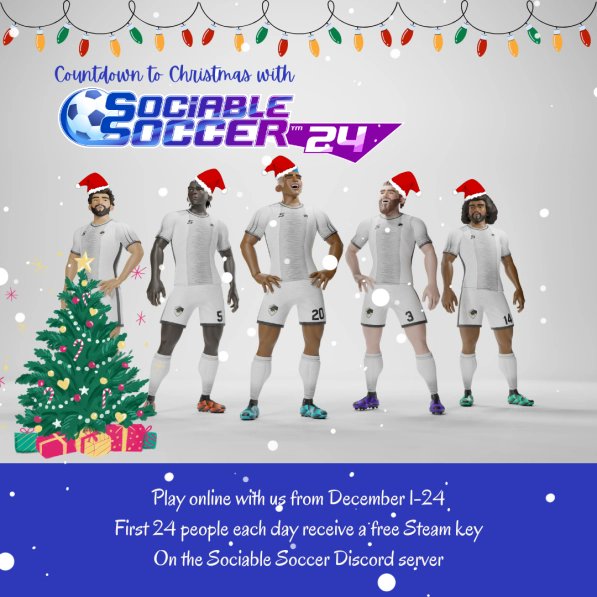 Sociable Soccer 25 tweet media