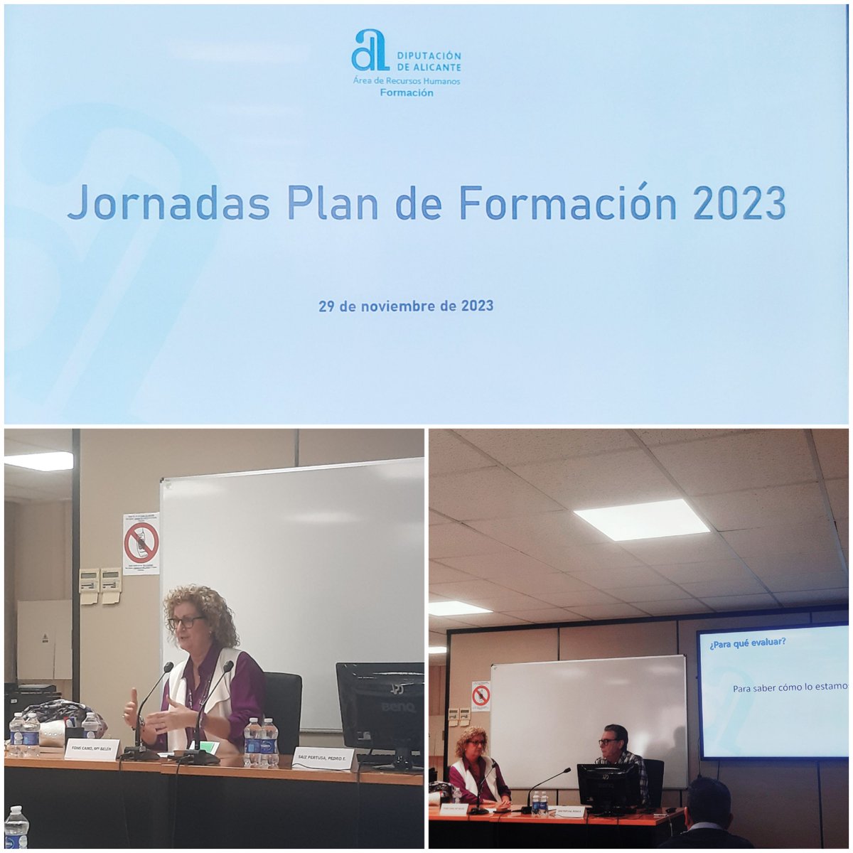 El 29 de nov. nos reunimos con las personas responsables de formación de las entidades locales para presentar: 
⏹El Plan de Formación Agrupado
⏹Los resultados de la evaluación del Plan de Formación 2022
⏹El sist. de evaluación de la transferencia y del impacto de la formación