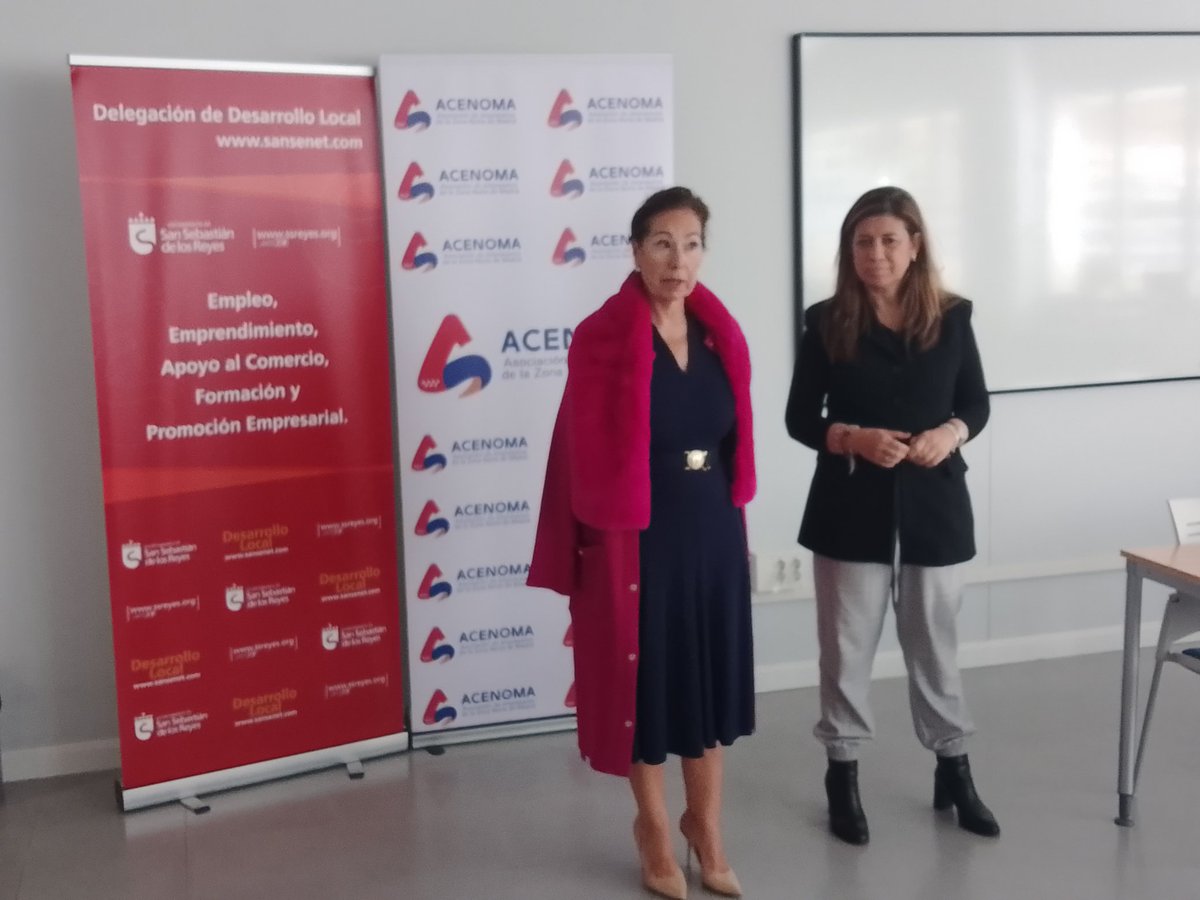 ACENOMA's tweet photo. Hoy ponemos fin a la #SemanadelEmprendimiento de #Sanse con el #Choconetworking y la presentación de #EspacioEmprendedor. https://t.co/R0KWy3BLor