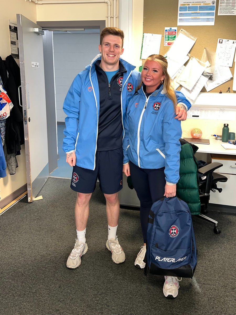 Congratulations to our <a href="/MorayHouse/">Moray House School of Education and Sport</a> students on a fantastic placement, we wish both Miss Cann &amp; Mr. Gallacher all the best in their future.

#GetTheBadgeIn